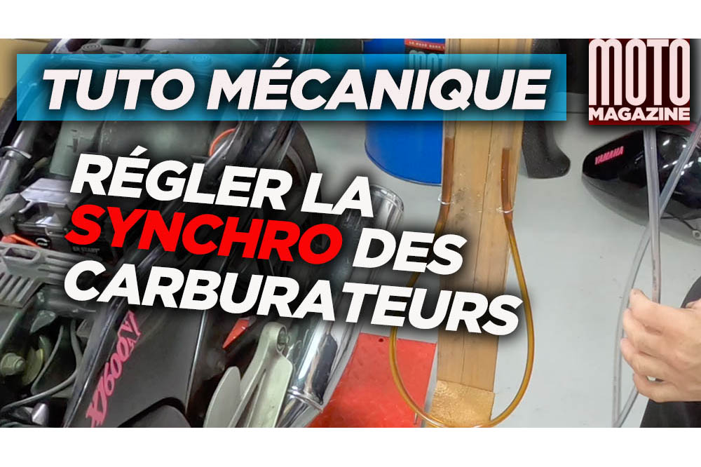 regler synchro carburateurs moto