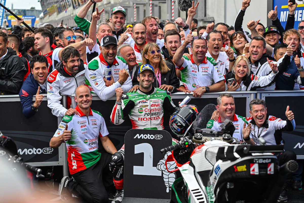interview johann zarco le mans victoire