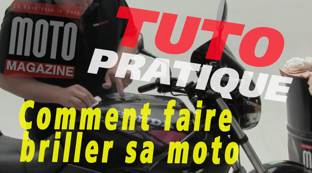 lustrer sa moto sans eau