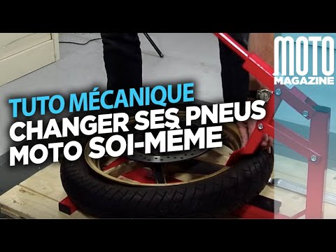 tuto changer pneus moto soi-même