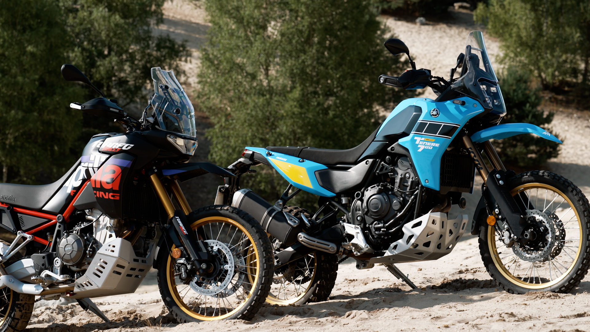 comparatif Yamaha Ténéré 700 Rally VS Aprilia Tuareg 660 Rally